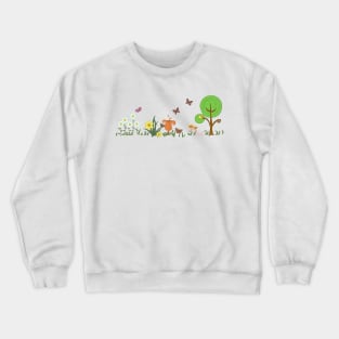 Papierfrühling Crewneck Sweatshirt